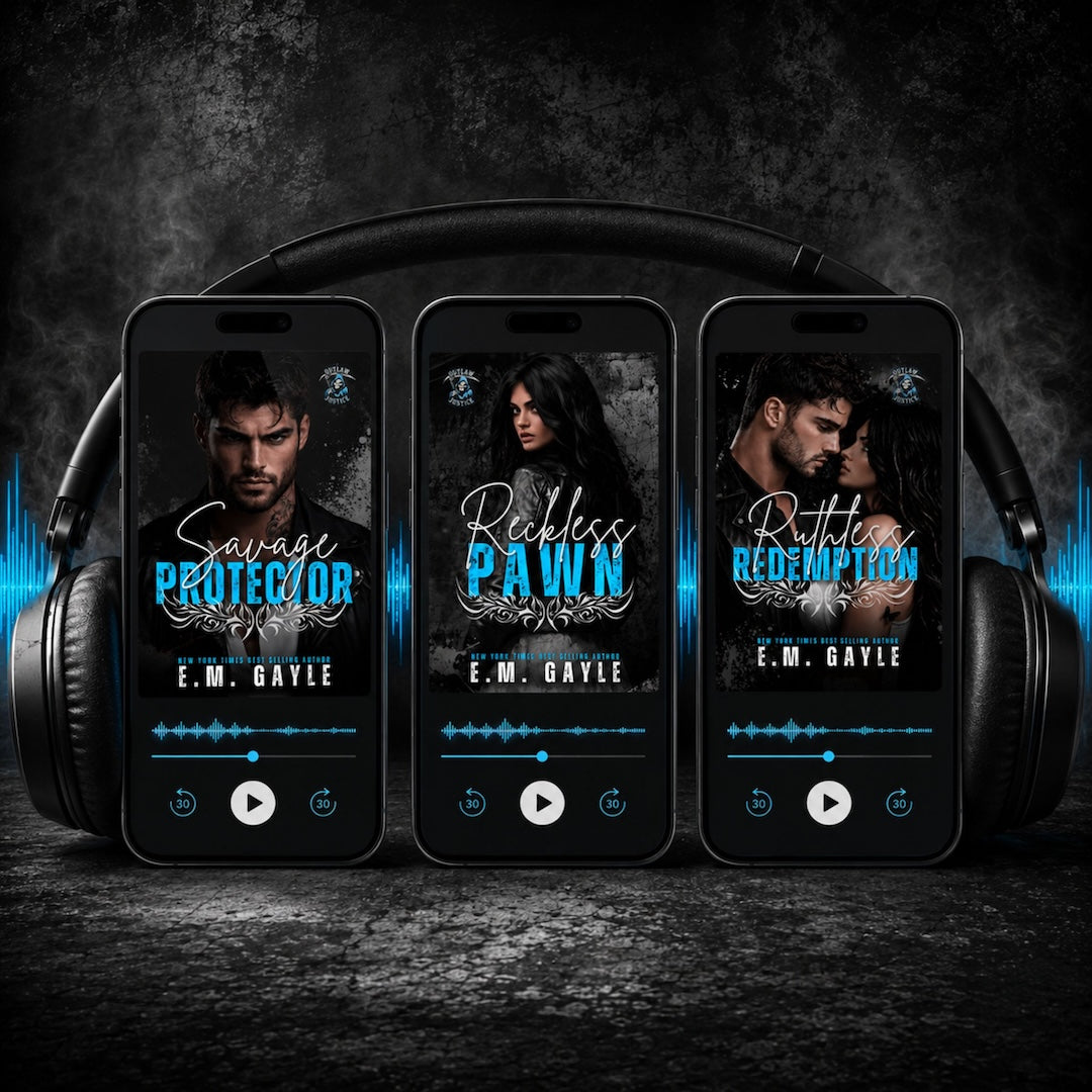 Complete Outlaw Justice Biker Romance Trilogy Audiobook Bundle