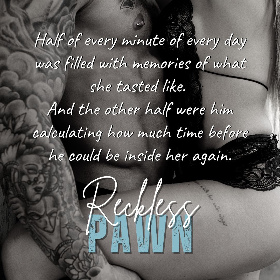 reckless pawn biker romance book teaser