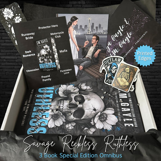 biker romance special edition omnibus box with goodies